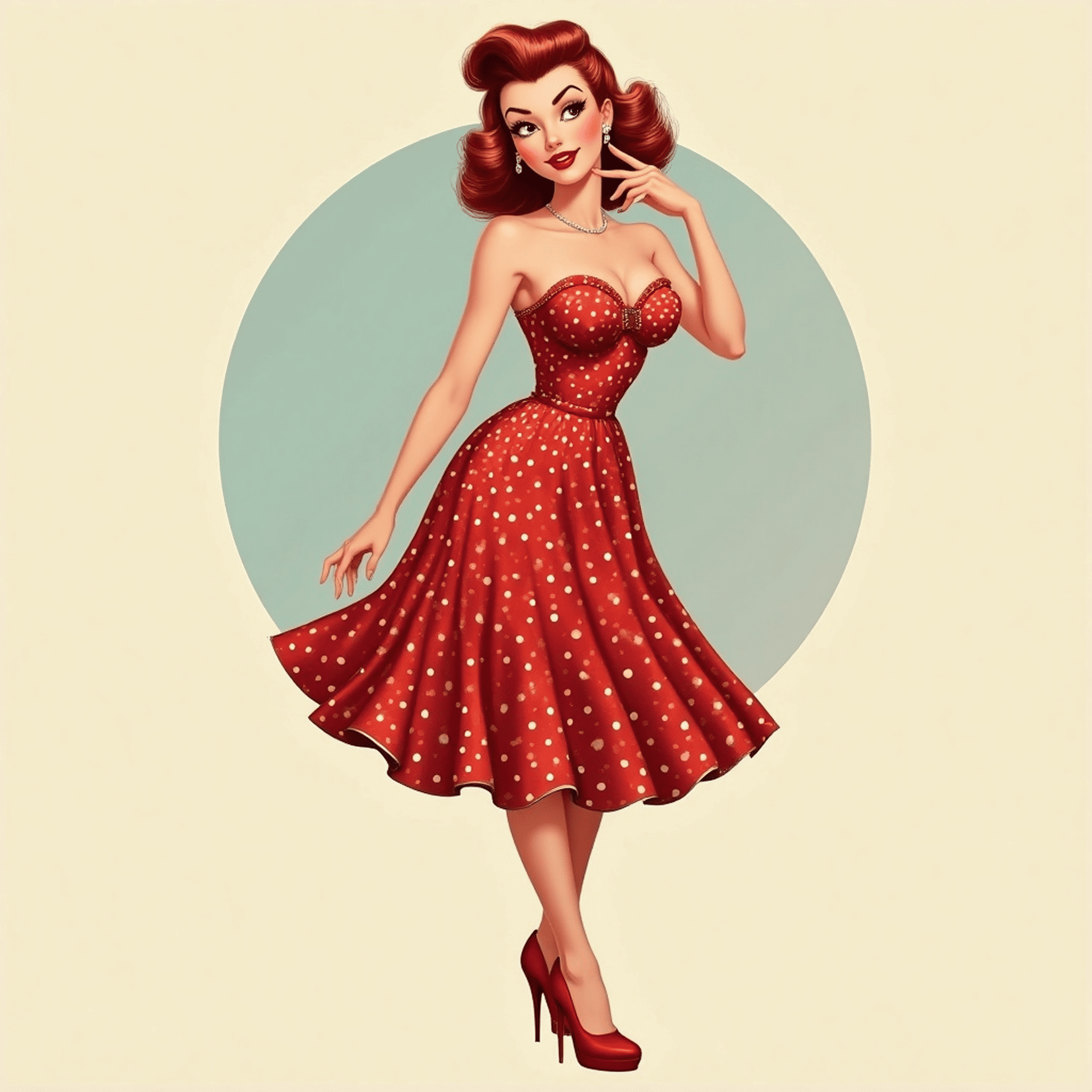 Pin-Up Model